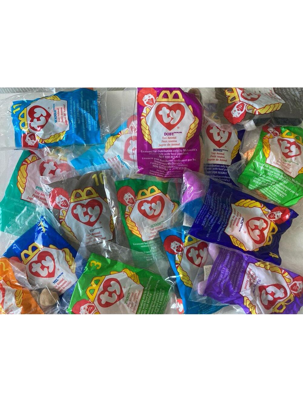 ONE Random Ty Beanie Babies 1998 Happy Meal Toy